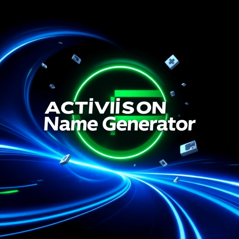 Activision Name Generator