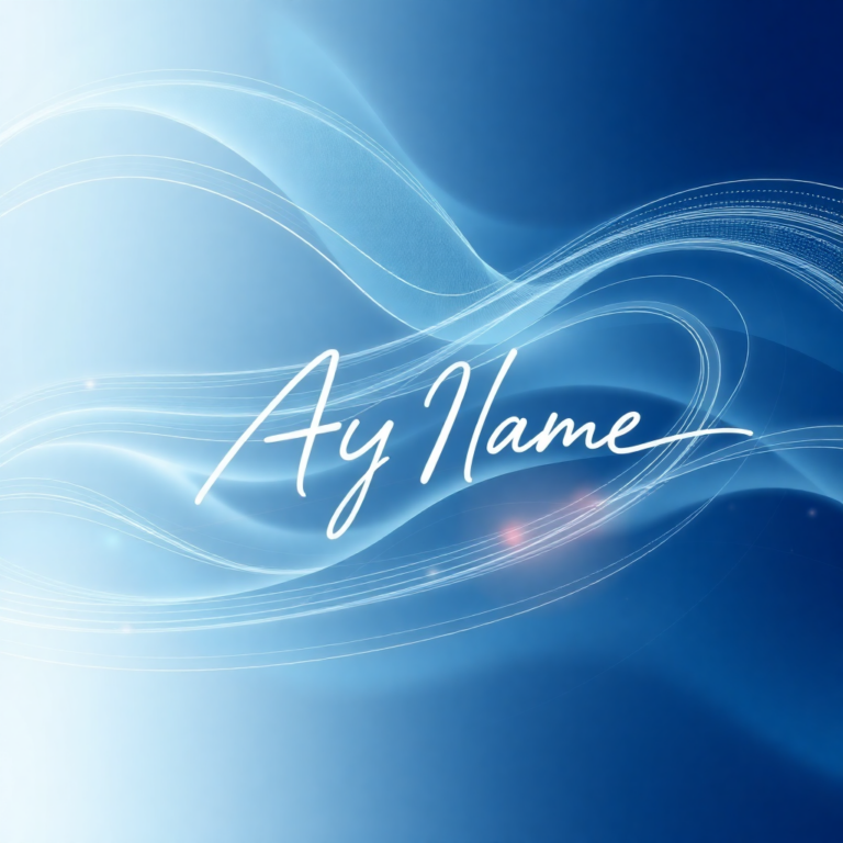 Signature Generator For My Name