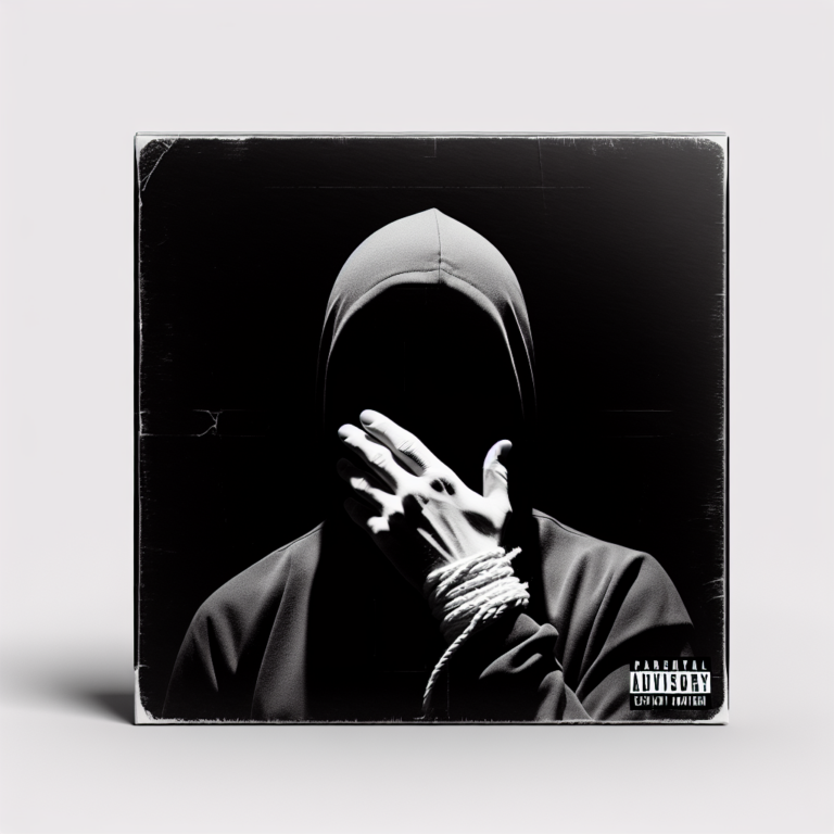 Black Album Cover Generator