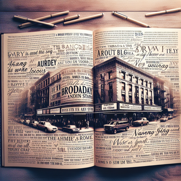 Broadway Song Lyrics Generator