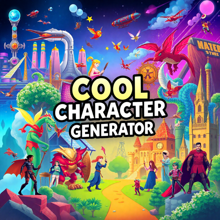 Cool Character Name Generator