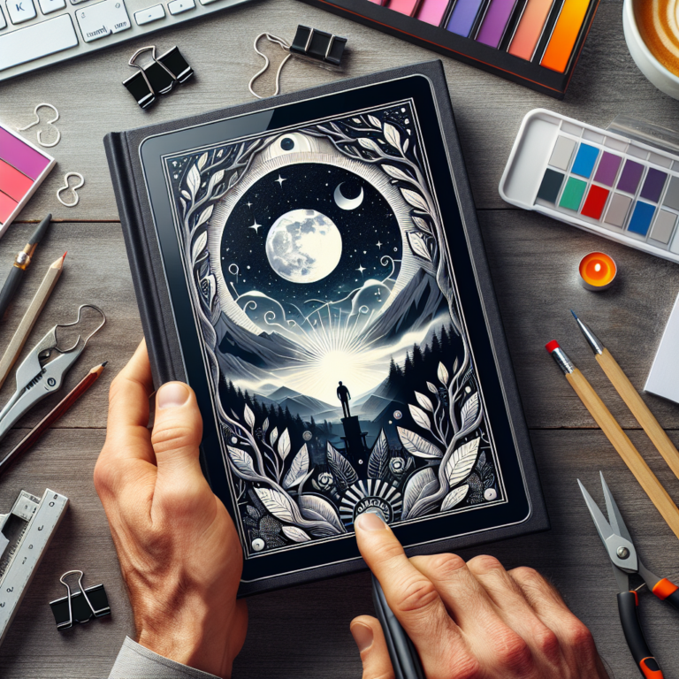 Create Space Book Cover Generator