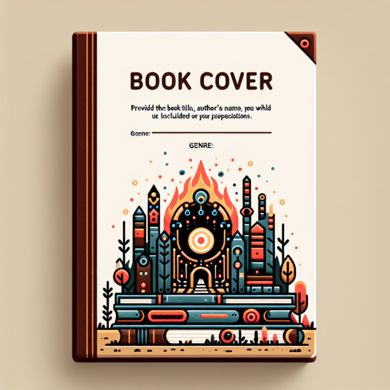 Drew Book Cover Generator