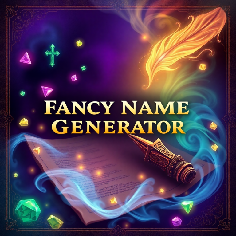 Fancy Name Generator Dnd