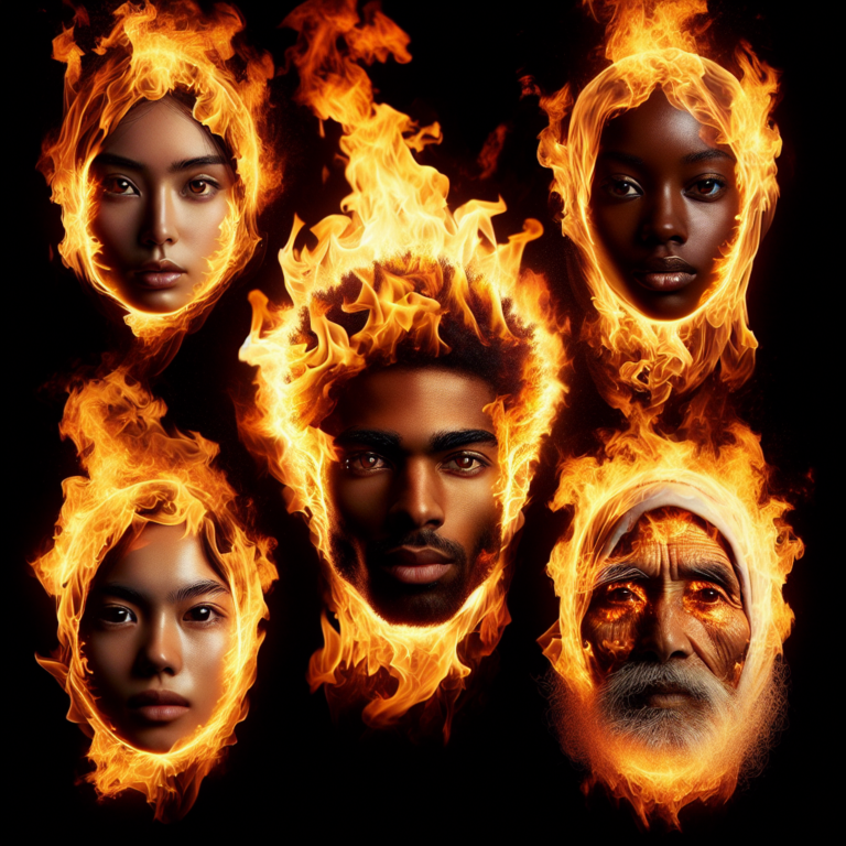 Fire Portrait Generator