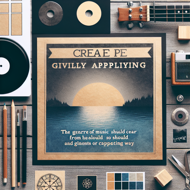 Intricate Album Cover Generator