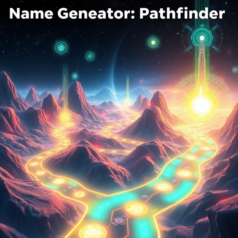 Name Generator Pathfinder