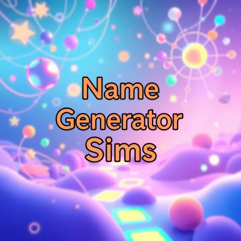 Name Generator Sims