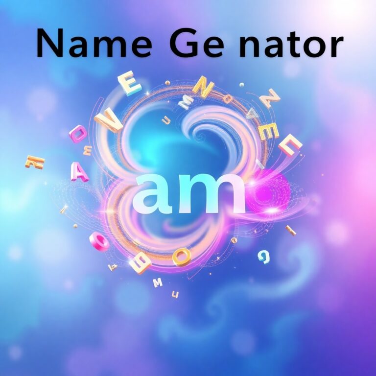 Name Generator With Middle Name