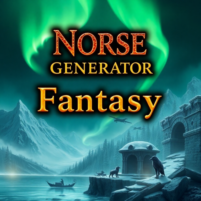 Norse Name Generator Fantasy