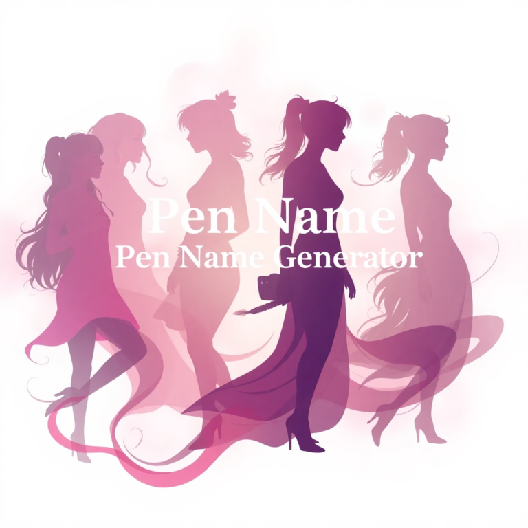 Pen Name Generator Female
