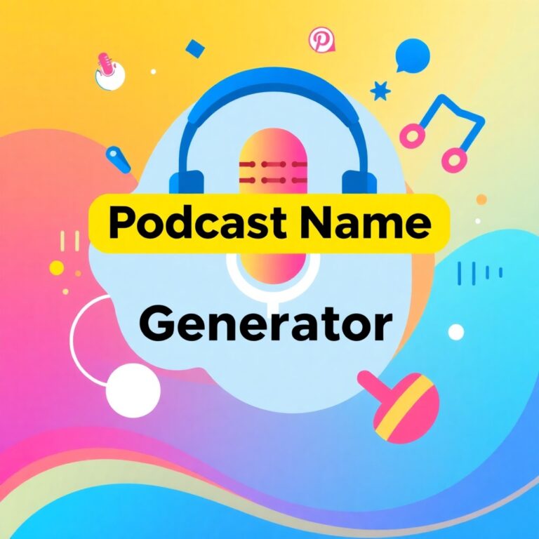 Podcast Name Generator Free