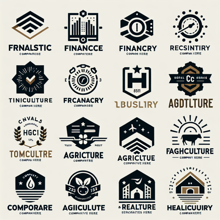 Professional Corporate Logo Generator