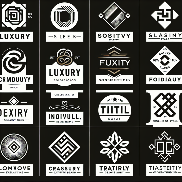 Professional Sleek Logo Generator