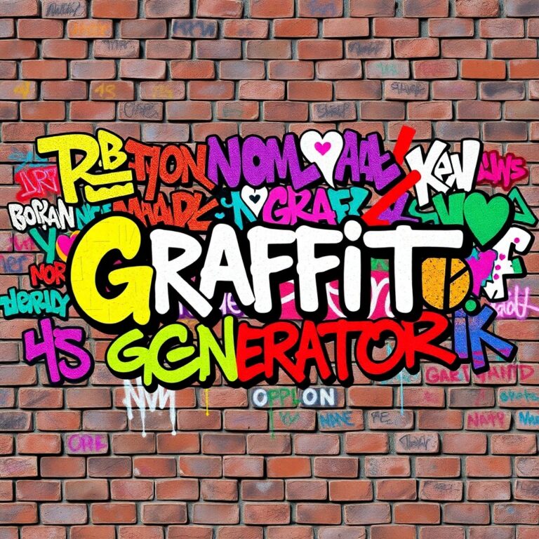 Random Graffiti Name Generator