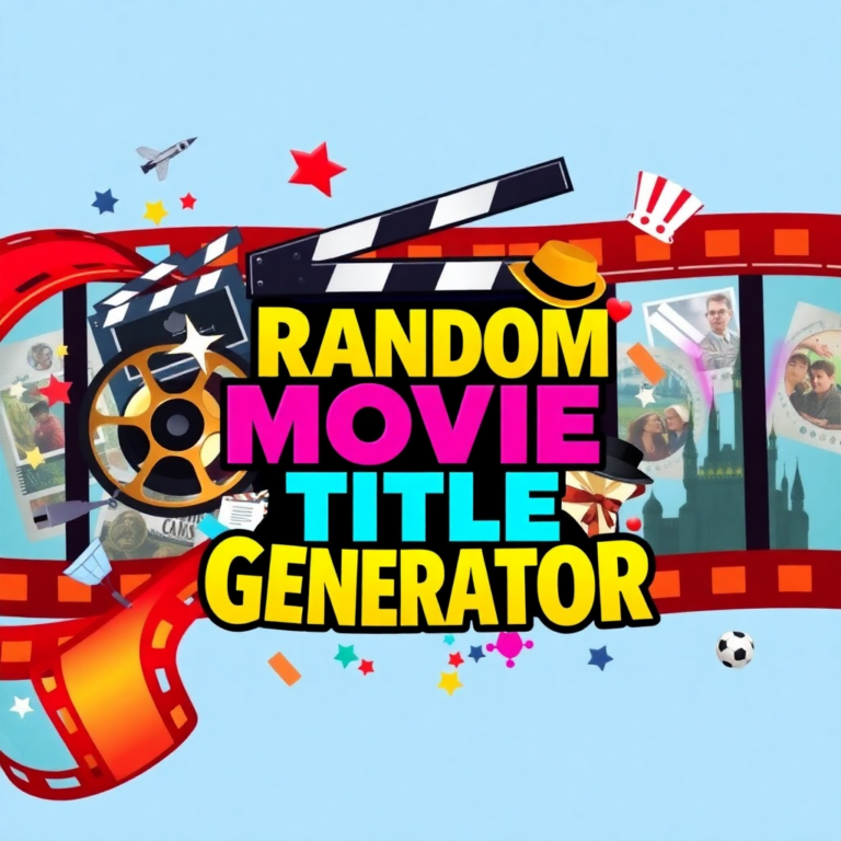 Random Movie Title Generator