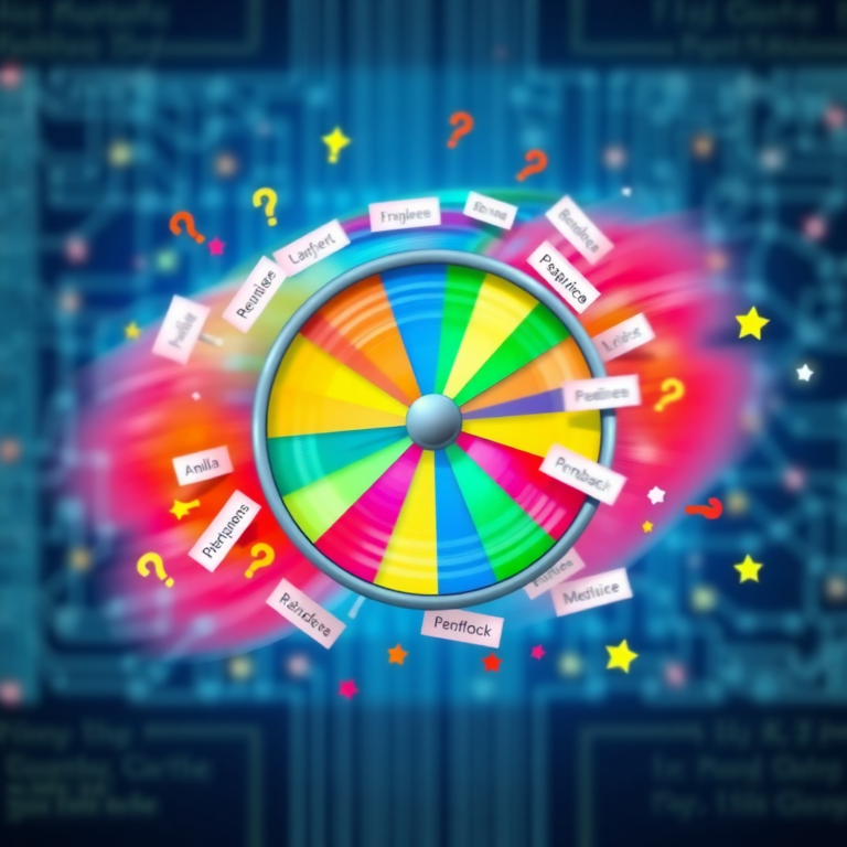 Random Name Generator Spinner