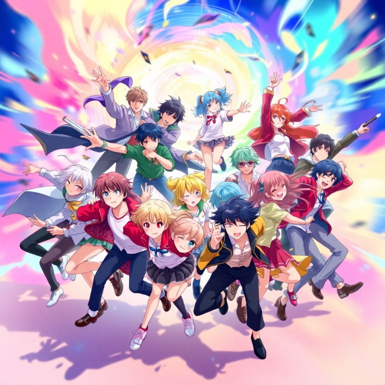 Random Pose Generator Anime