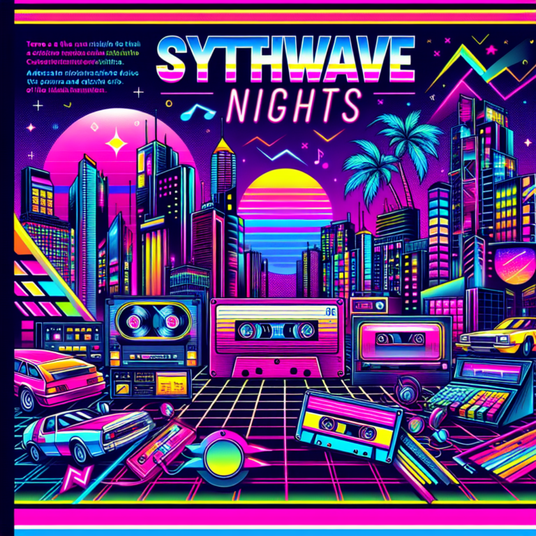 Retro Style Album Cover Generator