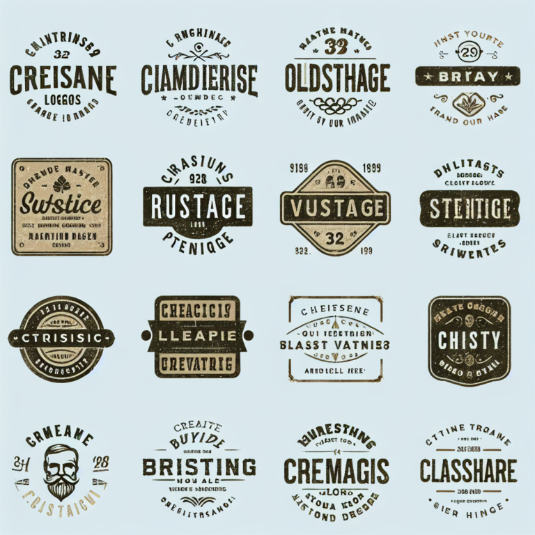 Rustic Logo Generator
