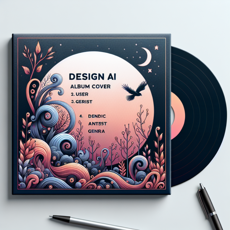 Straight Album Cover Generator