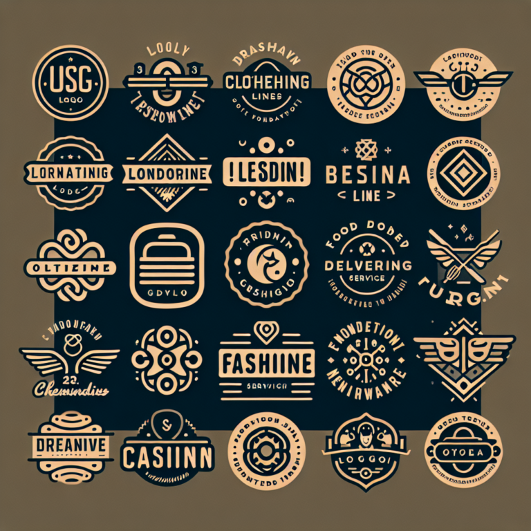 Unique Creative Logo Generator