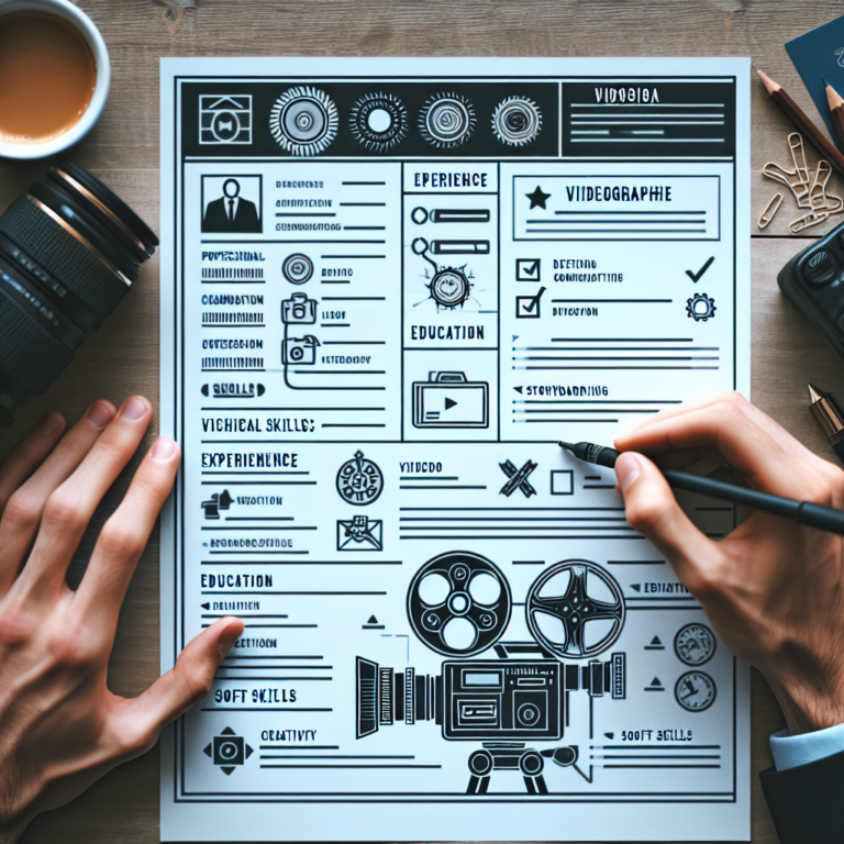 Videographer Resume Generator